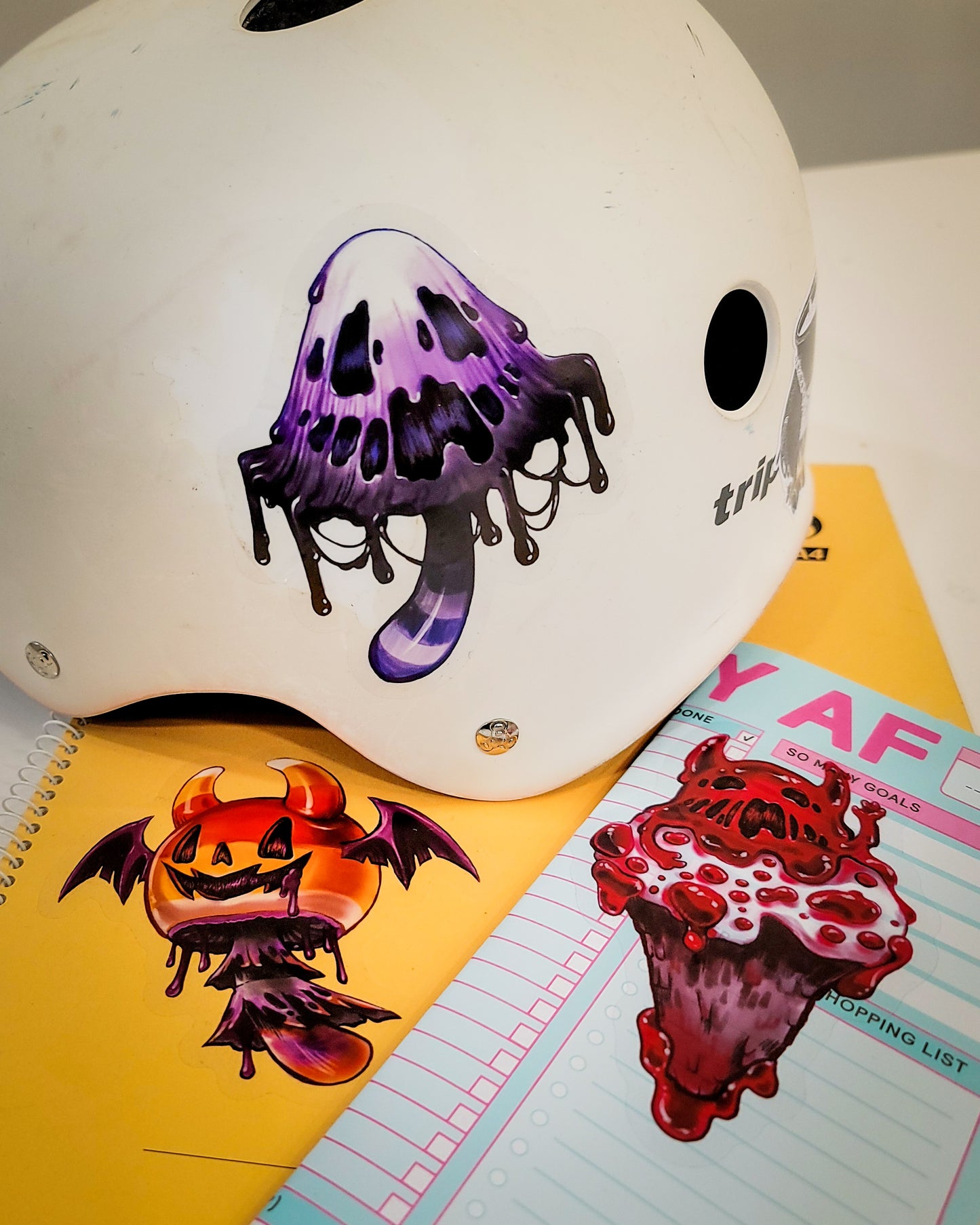 Espooky Shrooms Sticker Set