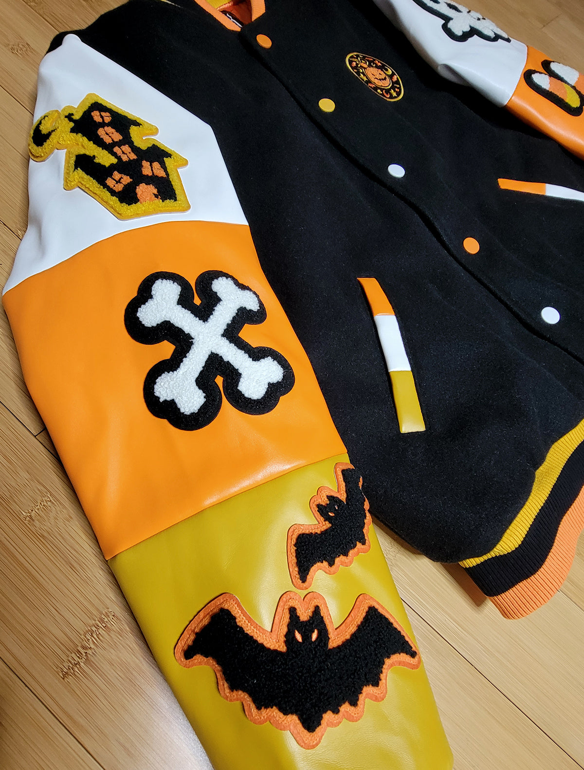 *READY TO SHIP* Tricky Treat Varsity