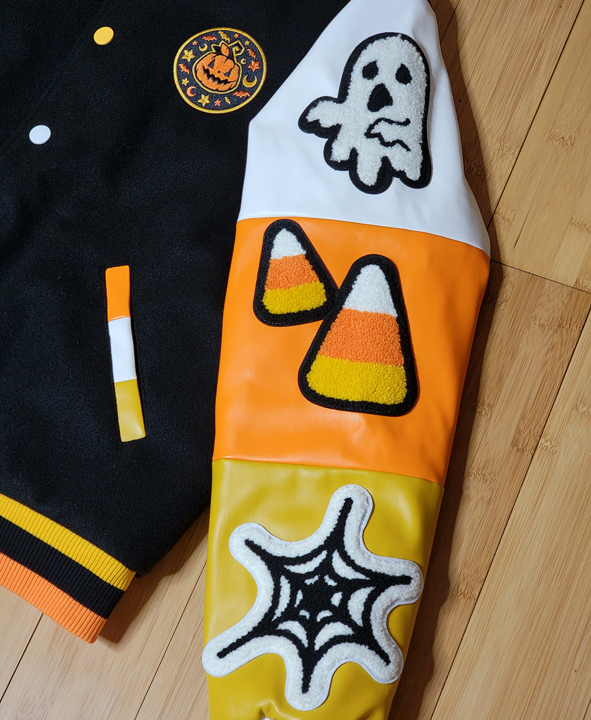 *READY TO SHIP* Tricky Treat Varsity